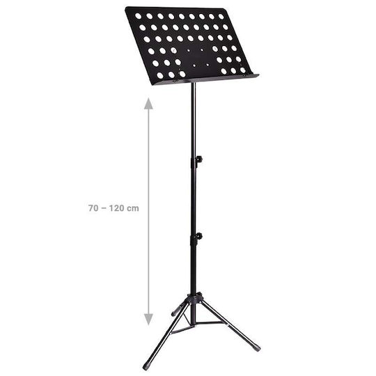 NN Stand Orchestra Height 70-120cm Black