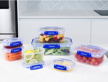 Sistema Klip It Plus Μπλε 450ml