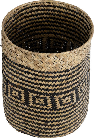 GloboStar Artificial Garden Indiana Κασπώ Rattan Καφέ GloboStar Artificial Garden Indiana Κασπώ Rattan Καφέ