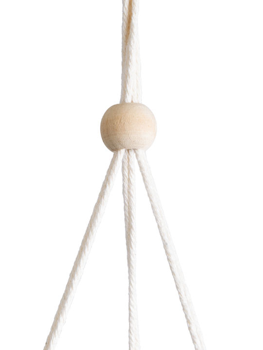 GloboStar Tallinn Hanging Planter Ceramic Green 10x10x40cm.