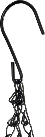 GloboStar Hanging Planter Metal Brown 30x30x15cm.