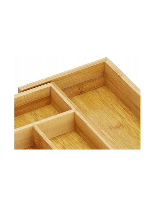 Opening Wooden Drawer Cutlery Tray 37x5x39cm
