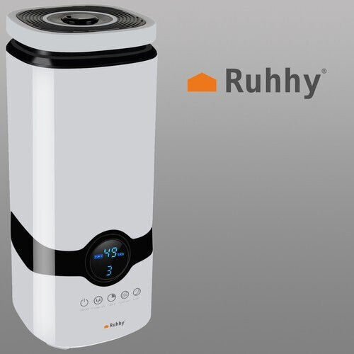 Ruhhy Air Purificator de Aer / Umidificator Ultrasonic 28W pentru Spații 20m²