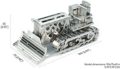 Time For Machine Metallic Construction Toy B-dozer