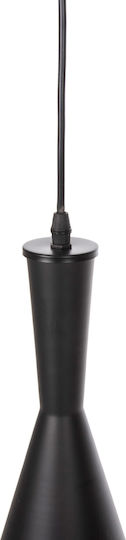 HomeMarkt HomeMarkt Black Bell Ceiling Light with E27 Socket 18x18x130cm