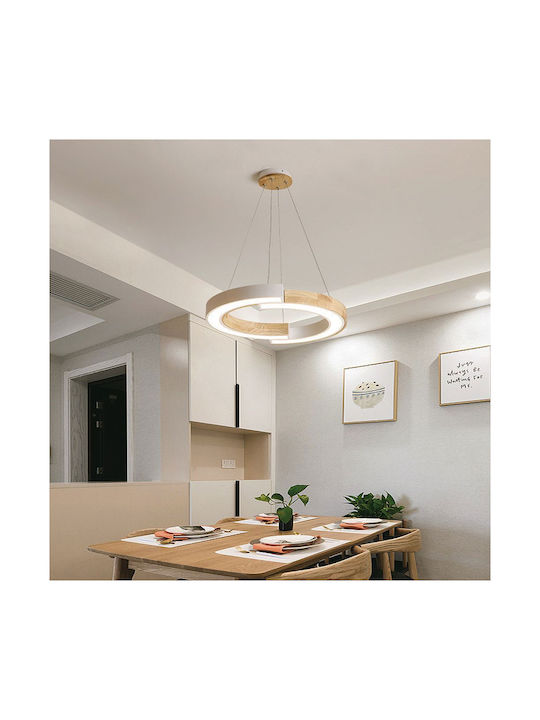 V-TAC Pendant Light LED with Warm White Light White