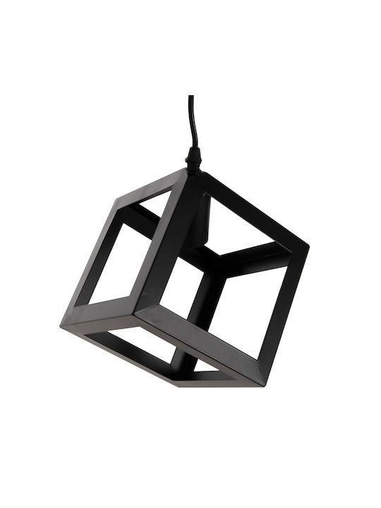 HomeMarkt Pendant Light Black with Socket E27 16cm