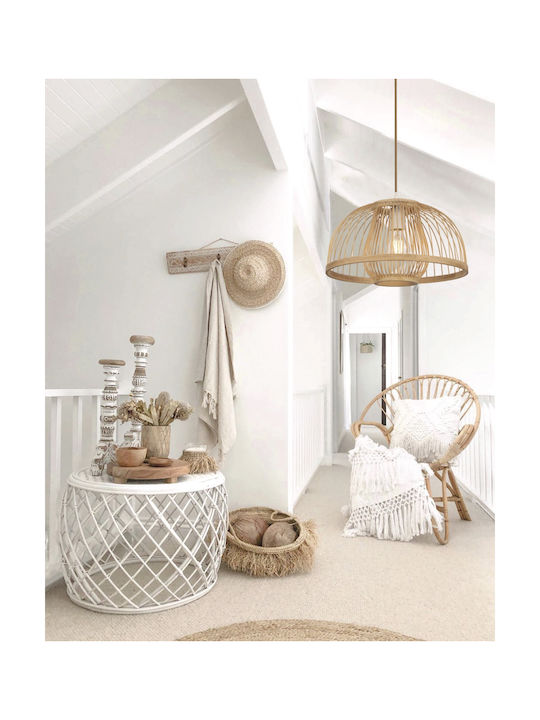 Inlight Pendant Light Suspension for Socket E27 Beige