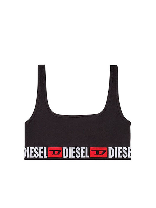 Diesel Women's Bra without Padding Black