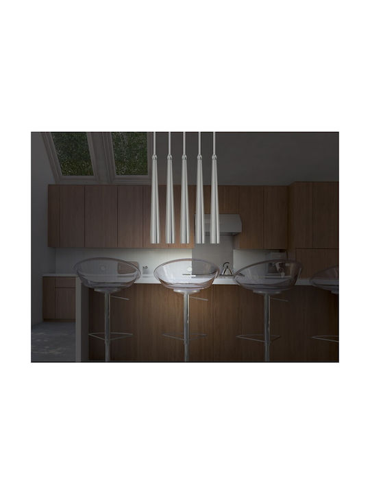 Luma Pendant Light Three-Light Rail for Socket G9 Bronze