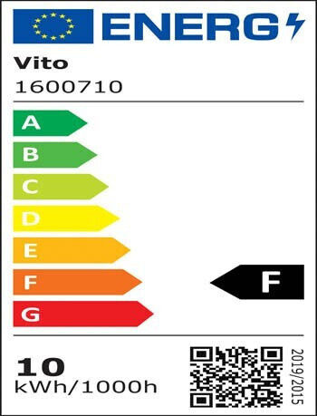 Vito LED крушка 10W Тип Флуоресцентни 60εκ. за фасунга G13 и форма T8 Неутрално бяло 750лм