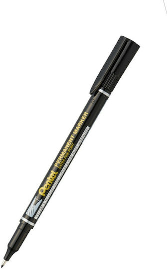 Pentel NF450 Marker Permanent 1mm Negru