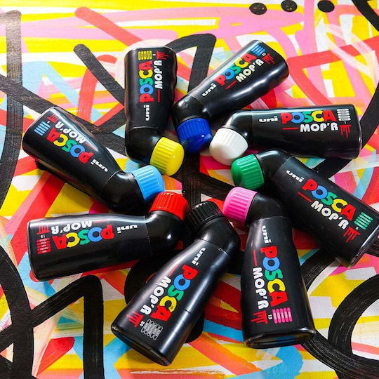 Uni-Ball Acrylic Marker 15mm Red