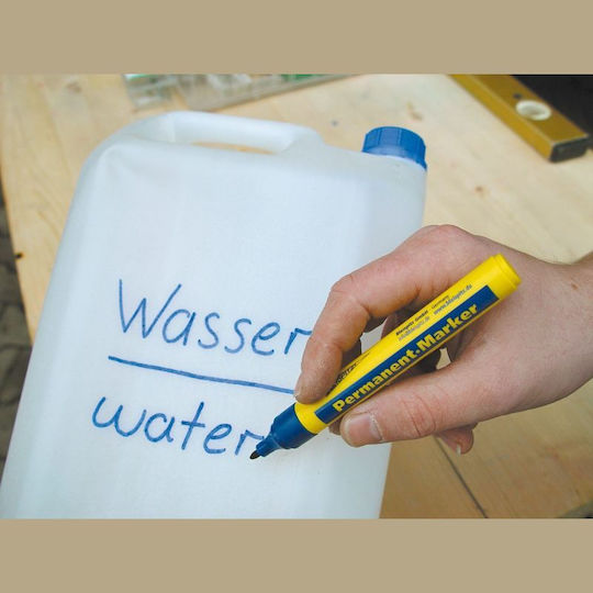 Bleispitz Markere Permanente Albastru 10buc