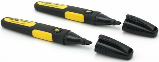 Stanley Fatmax Permanent Markers Black 2pcs