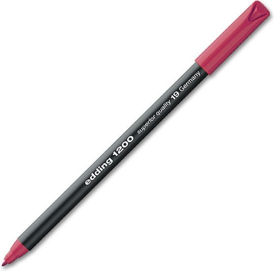 Edding 1200 Μαρκαδόρος Σχεδίου Κόκκινος 1mm