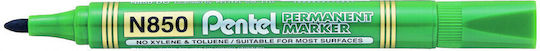 Pentel N850 Перманентен Маркер 1.5мм Зелен