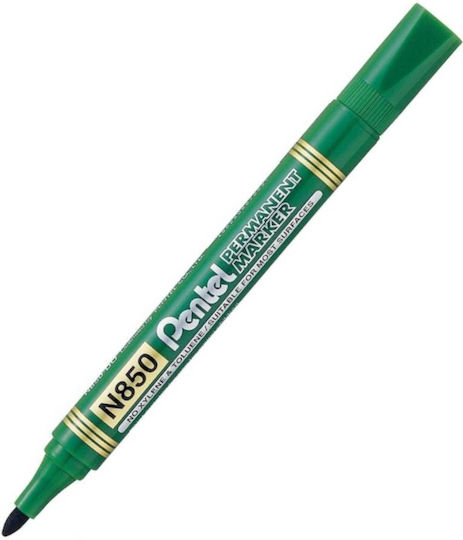 Pentel N850 Перманентен Маркер 1.5мм Зелен