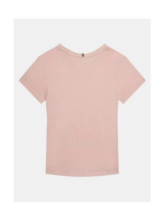 Tommy Hilfiger Children's T-shirt Pink (tjq/whimsy Pink)