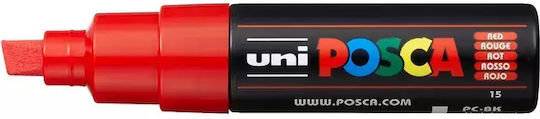Uni-Ball Permanent Marker 8mm Rot