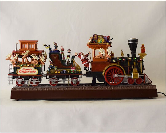 Christmas Figure Train Red 54x54cm Christmas Santa's