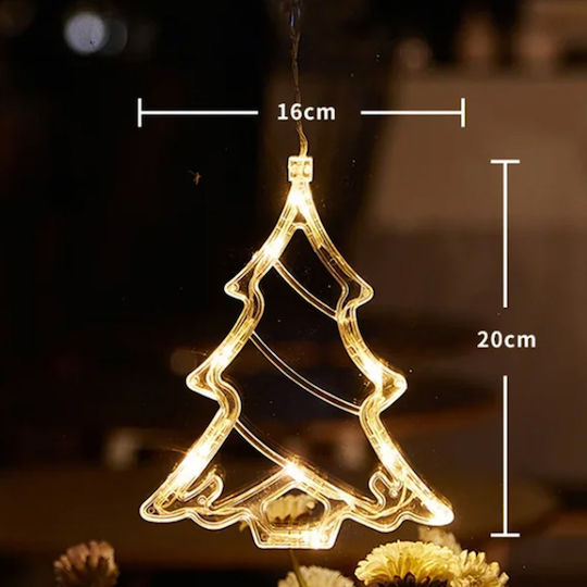Aigostar Beleuchtet Weihnachtliche Kunststoff Figur Höhe 20cm
