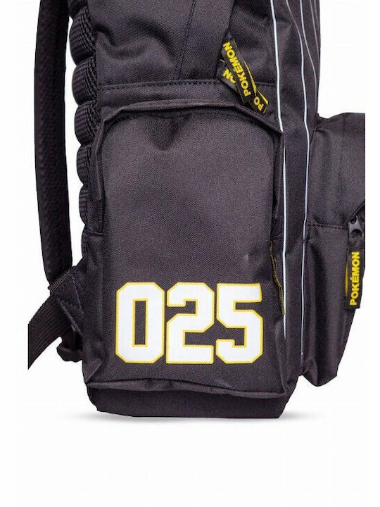 Difuzed Pokemon - Pikachu Deluxe School Bag Backpack Junior High-High School Black
