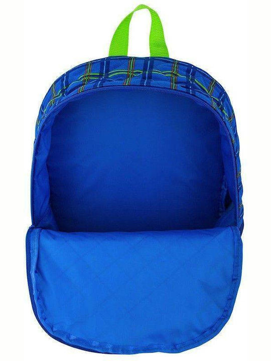 Stephen Joseph Ghiozdăne Scoala Rucsac Quilted Μαϊμου Tip de Spate pentru Grădinița Culoare Full Face Albastru