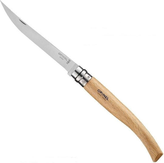 Opinel No.15 Cuțit De Buzunar Bej Cu Husă