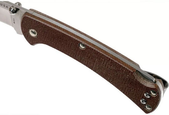 Buck 112 Slim Pro Джобно ножче Кафяв