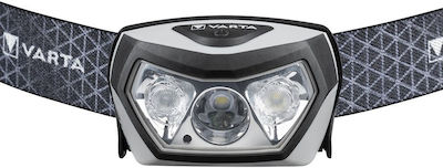 Varta Stirnlampe LED Wasserdicht IPX7 mit maximaler Helligkeit 400lm Sports H30R Pro