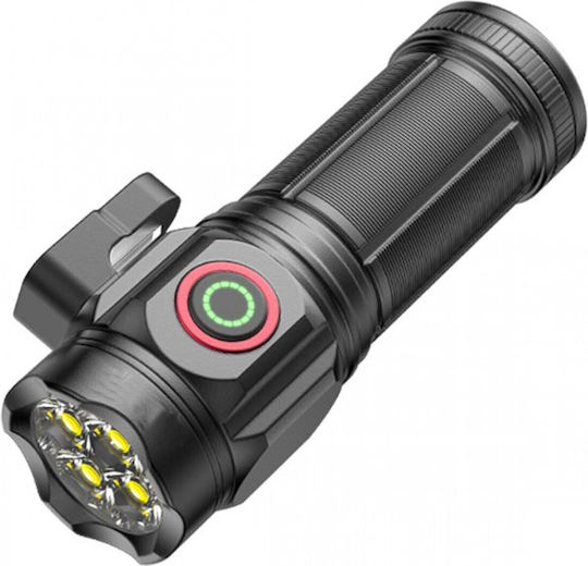 Bailong Φακός LED με Μέγιστη Φωτεινότητα 2000lm Flashlight Mini