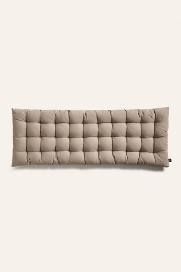 Calma House Back Cushion for Bed Headboard Gavema Fabric Grey 90cm