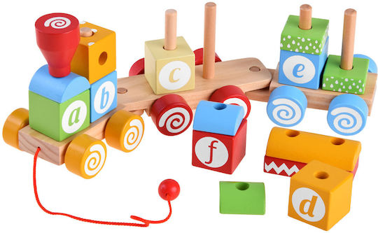 Jokomisiada Pull-Along Toy made of Wood