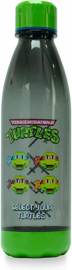 PCMerch Kids Water Bottle Plastic with Screw Cap Non Spill Green 500ml