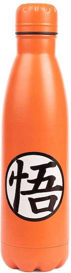 Pyramid International Kids Water Bottle Dragon Aluminium with Screw Cap Non Spill Orange 540ml