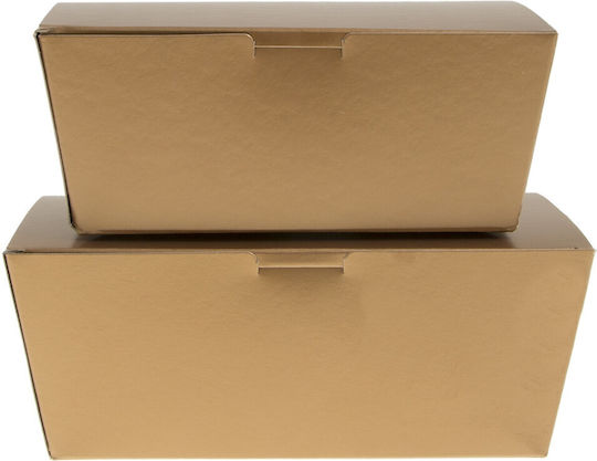 Paper Christmas Box for Gift Brown