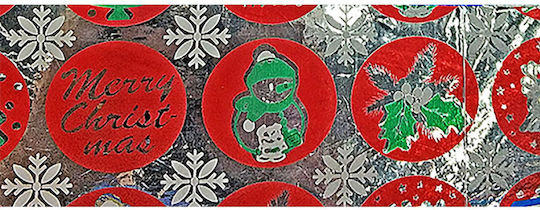 Justnote Xmas Χριστουγεννιάτικο Χαρτί Περιτυλίγματος για Δώρο Πολύχρωμο 70εκ.