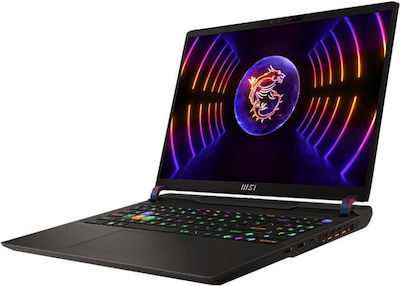 MSI Vector GP68HX 13VH-273PL 16" QHD+ 240Hz (i7-13700HX/16GB/1TB SSD/GeForce RTX 4080/W11 Home) Cosmos Gray (US Keyboard)