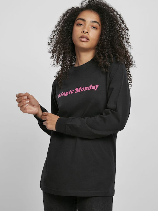 Magic Monday Slogan Women's Sweatshirt Black