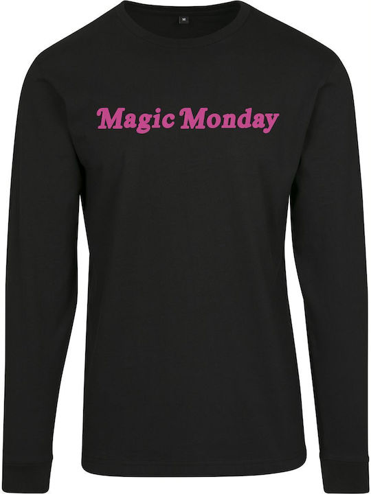 Magic Monday Slogan Women's Sweatshirt Black