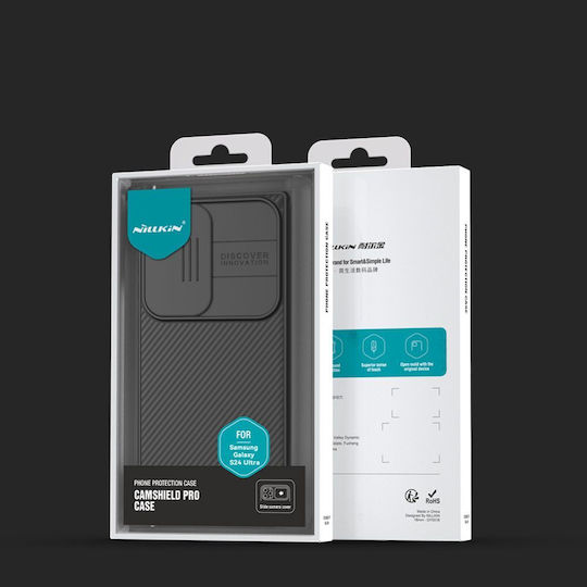 Nillkin Camshield Pro Umschlag Rückseite Kunststoff 0.2mm Schwarz (Samsung Galaxy S24 Ultra)