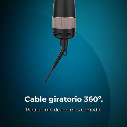 Cecotec Bamba CeramicCare 10in1 Styler Ceramic Electric Brush with Air for Straightening and Curls