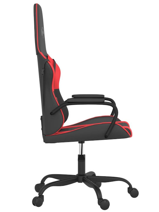 vidaXL 3143776 Καρέκλα Gaming Δερματίνης Μαύρη