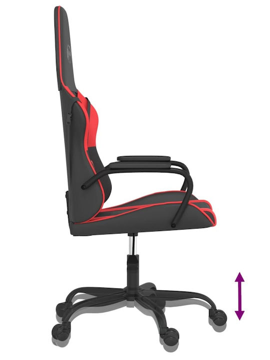 vidaXL 3143776 Καρέκλα Gaming Δερματίνης Μαύρη