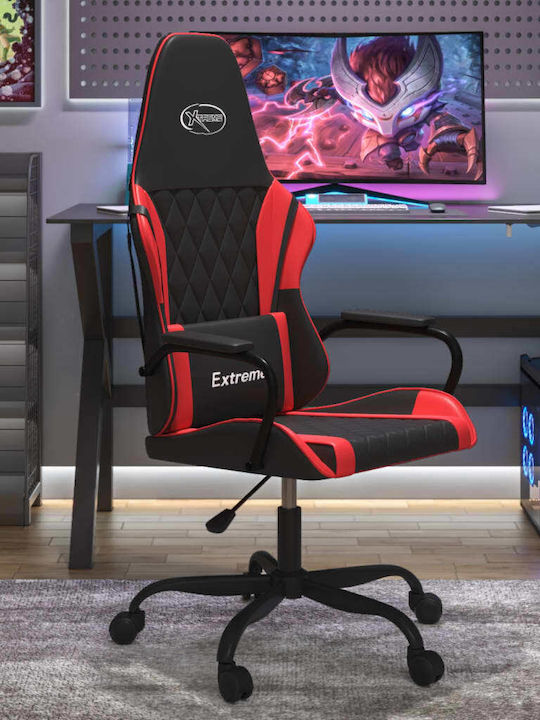 vidaXL 3143776 Καρέκλα Gaming Δερματίνης Μαύρη