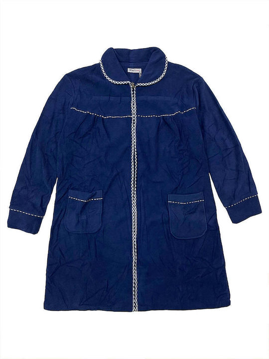 Ustyle Winter Damen Robe Blau