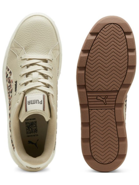 Karmen Flatforms Sneakers Beige