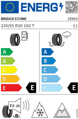 Blizzak Dm-v3 235/55R20 102T M+S Anvelopa de Iarnă pentru Autoturism