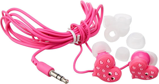 Tinc Ακουστικά Ψείρες In Ear Mallo Heart Ροζ